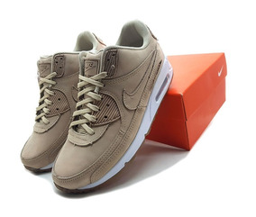 Nike Air Max 90 Marrom Cano Vans Tênis Nike Branco com o Nike Air Max 1 Essential Shoes For Men Dark Blue White TTG6a