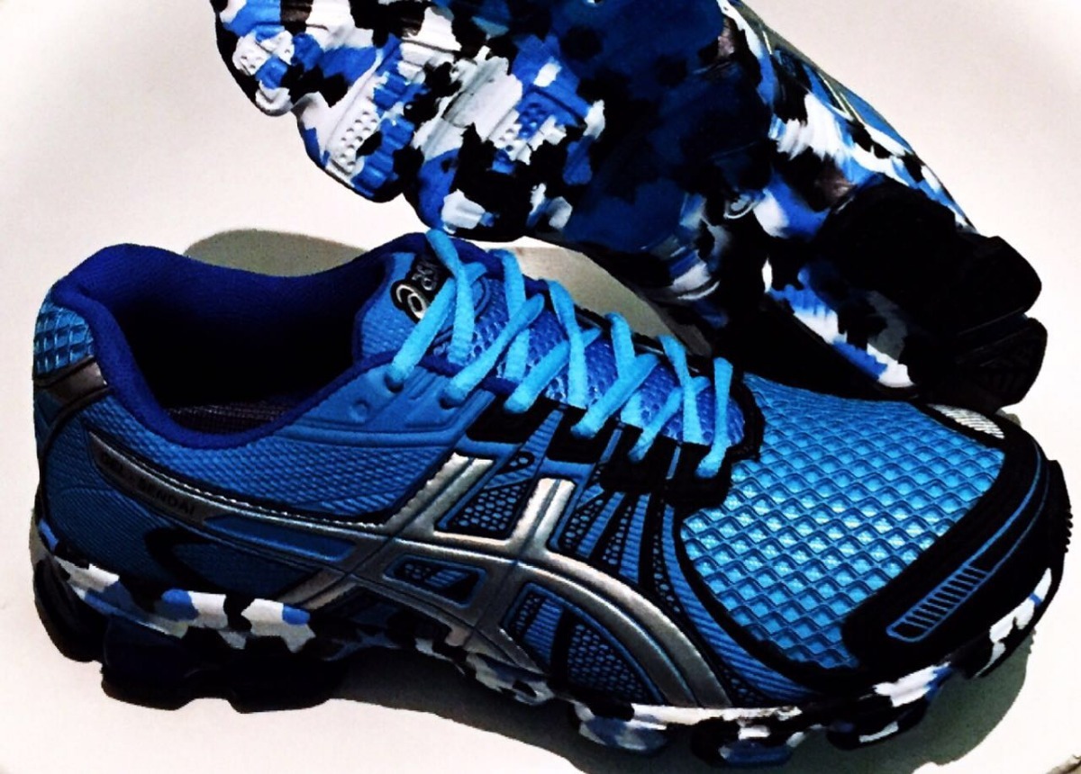 tênis asics patriot 10 a illusion blue masc