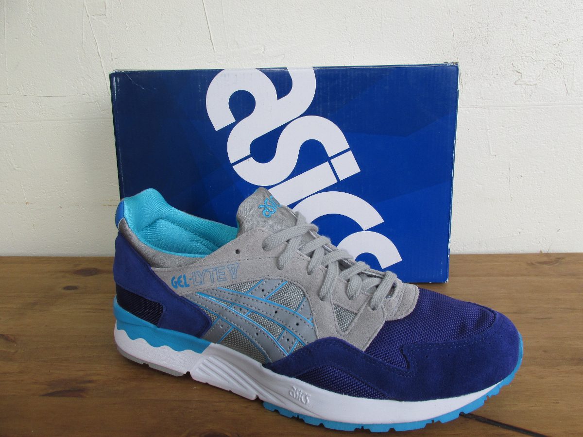 Asics Gel Lyte V Dark Blue Light Grey Asics Gel Lyte V Dark Blue Light Grey