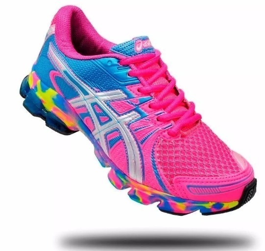 tenis asics colorido sendai