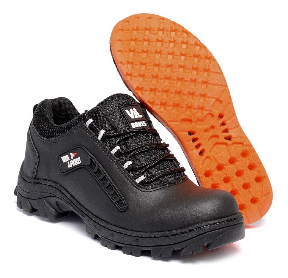 Tênis Bota Coturno Masculino Via Livre Couro Lançamento - R$ 59,92 em Mercado Livre
