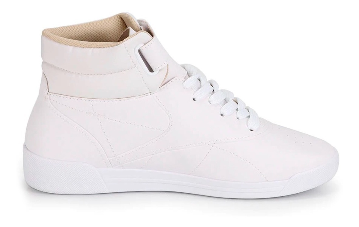 tenis moleca branco alto