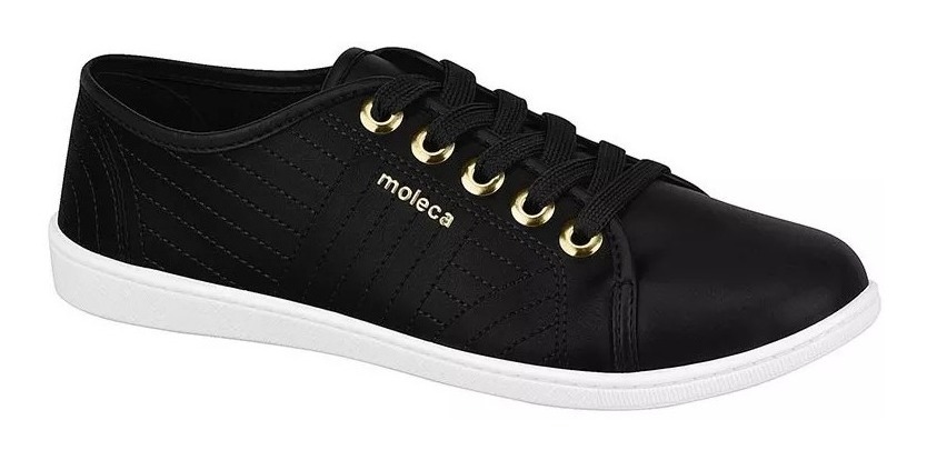 tenis casual preto feminino mercado livre