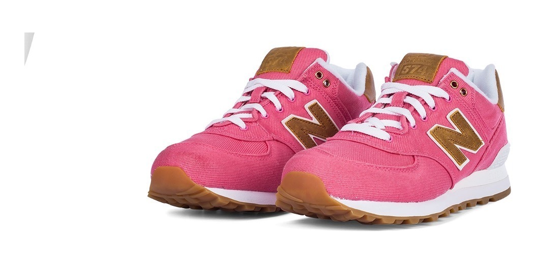 tênis new balance w 574 canvas feminino