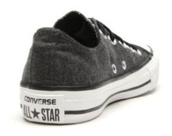 tênis converse chuck taylor all star ox cinza