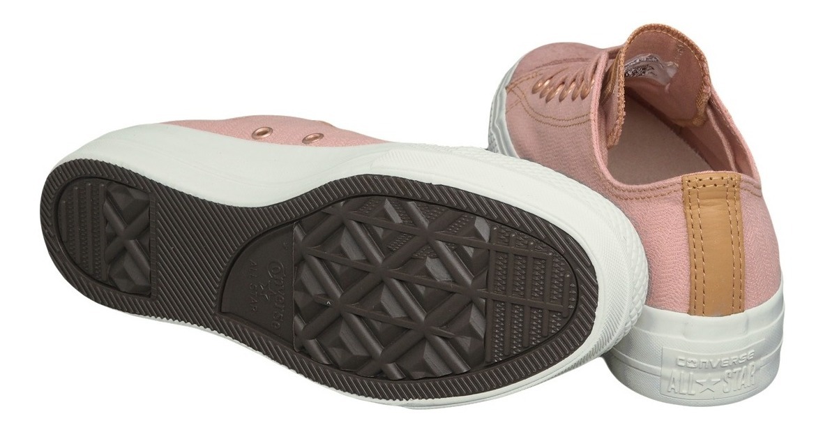 converse all star platform rosa