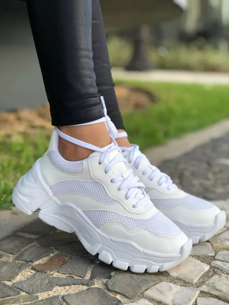 tenis branco feminino sneakers