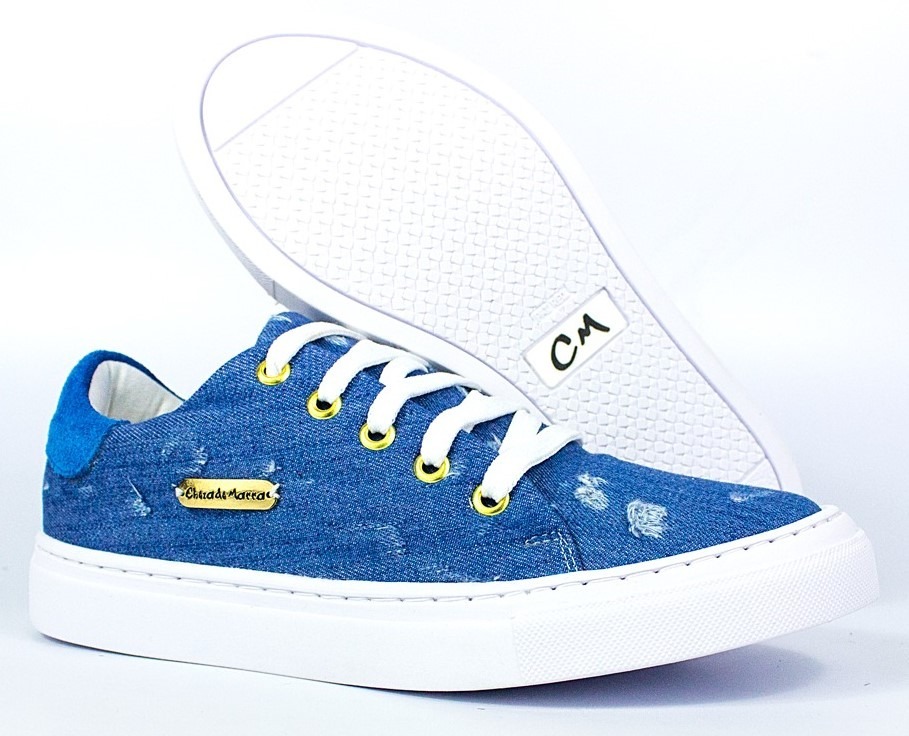 tenis feminino jeans