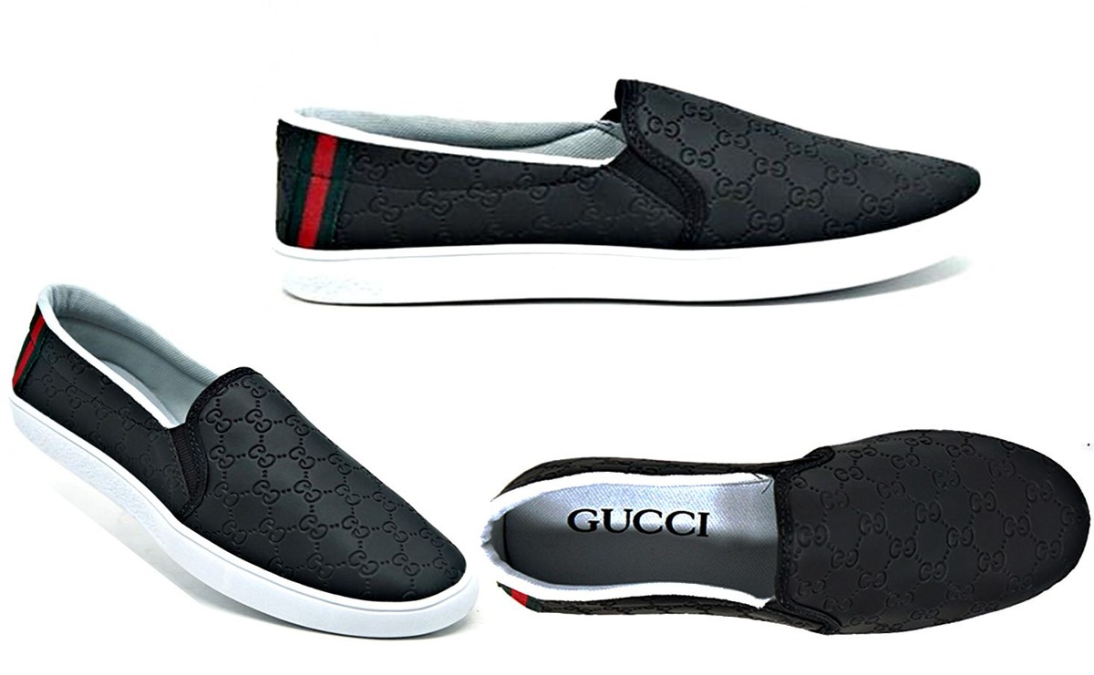 tenis slip gucci