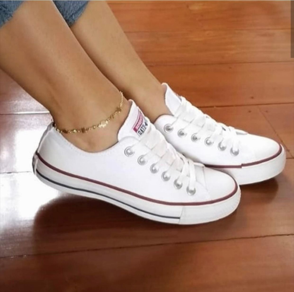 Tênis Femino Converse Chuck Plataform - Ct04950003 Branco - R$ 197,87 em Mercado Livre