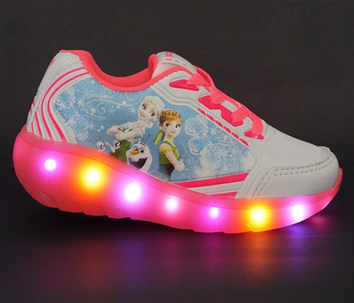 tenis de rodinha com led infantil feminino