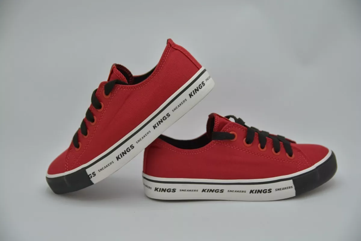 tenis kings sneakers vermelho