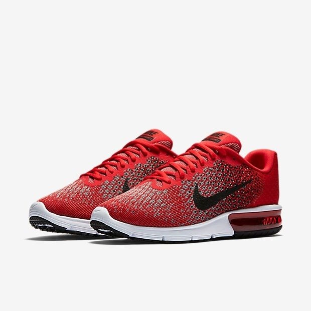 air max sequent vermelho