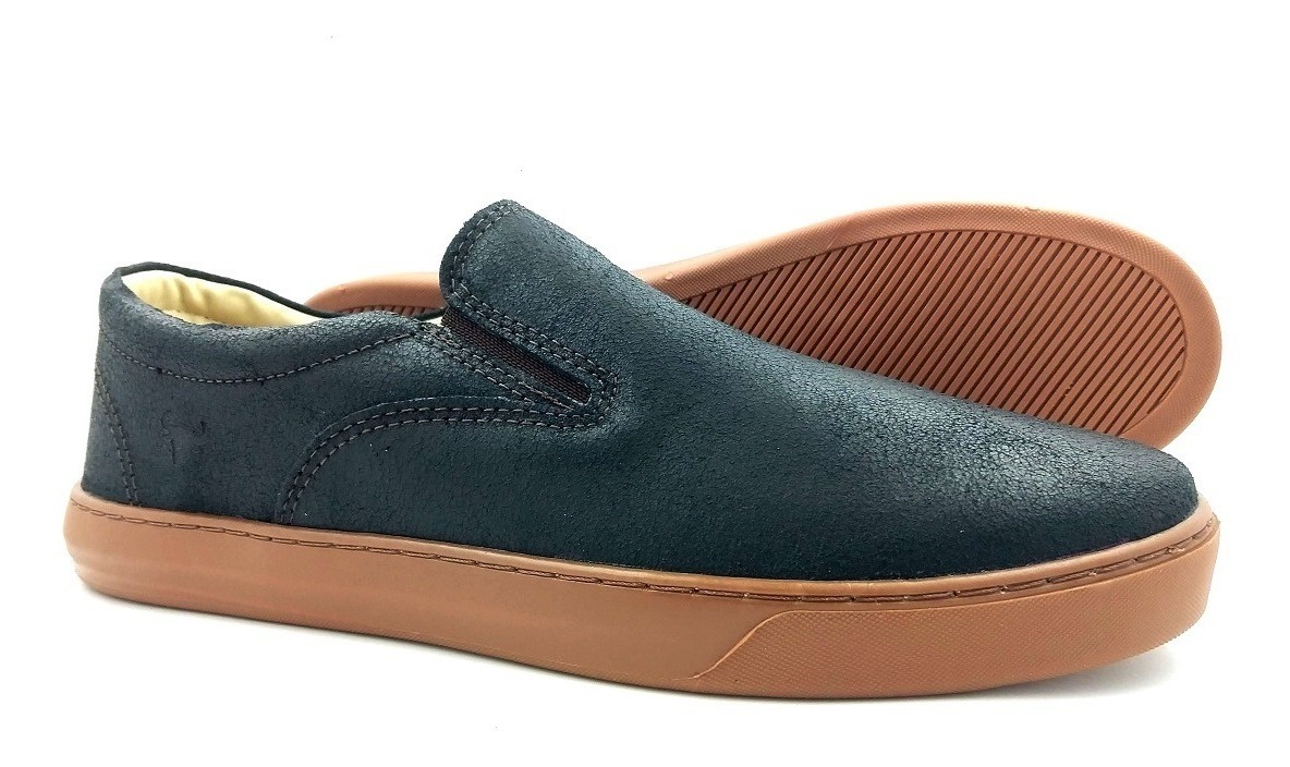 slip on masculino mercado livre