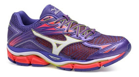 Tênis Mizuno Wave Enigma 6 Feminino Roxo E Rosa Tênis Mizuno Wave Enigma 6 Feminino Roxo E Rosa