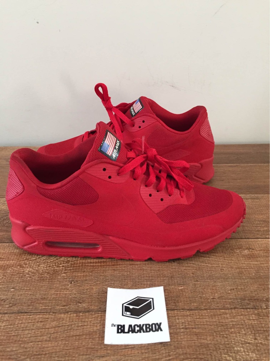 air max 90 independence day vermelho