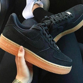 nike air force suede preto