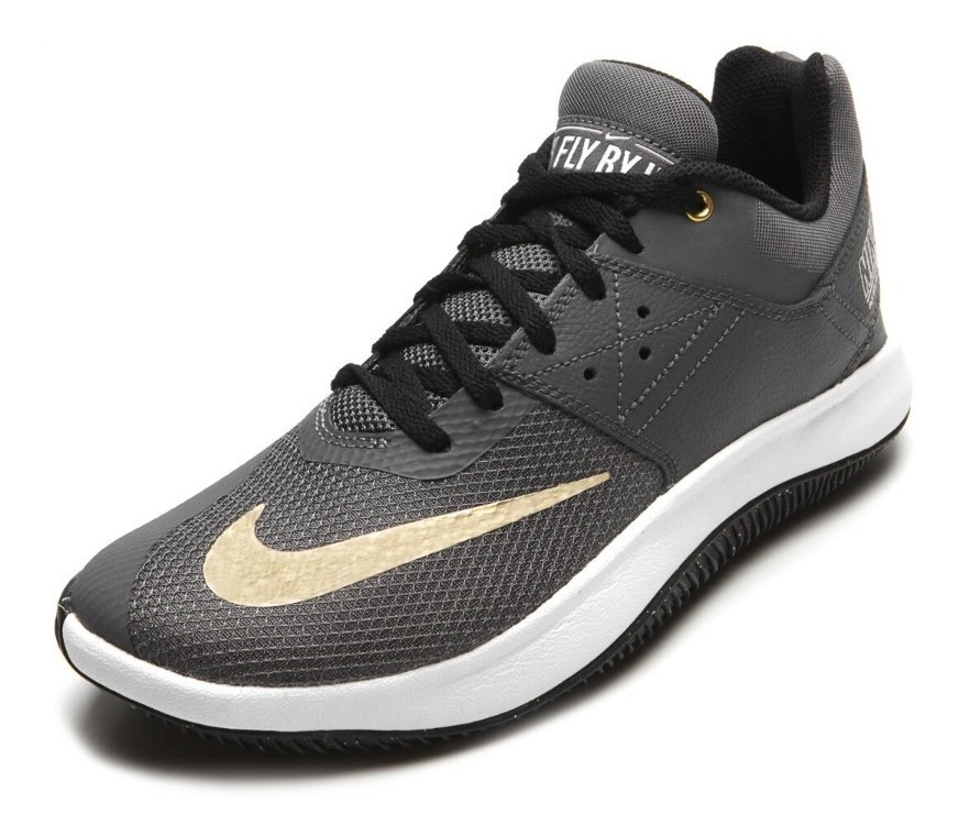 Tênis Nike Fly By Low 2 Cinza Masculino Basquete Original! - R$ 315,00 em Mercado Livre