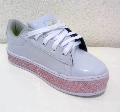 tenis puma feminino brilho