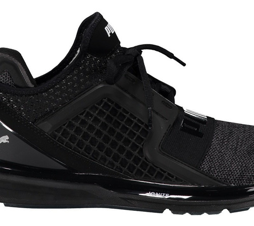 Tênis Puma Ignite Limitless Knit Preto 