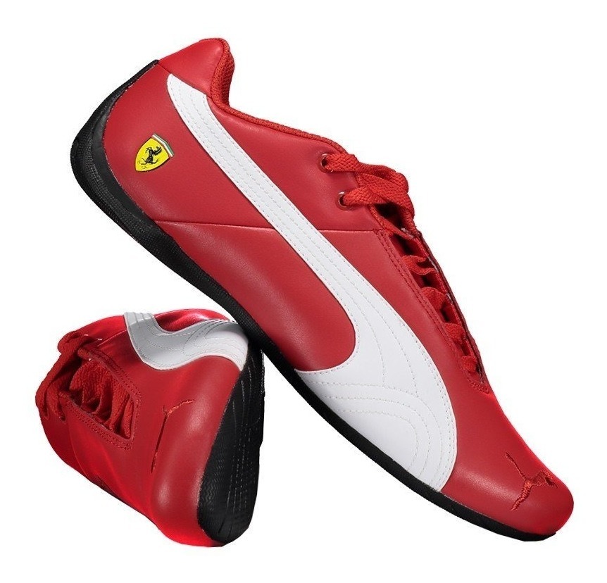 tenis puma ferrari vermelho masculino