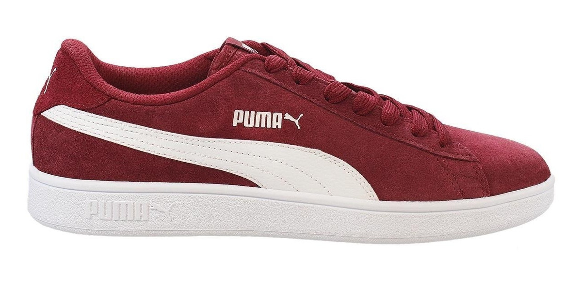 puma smash v2 bordo