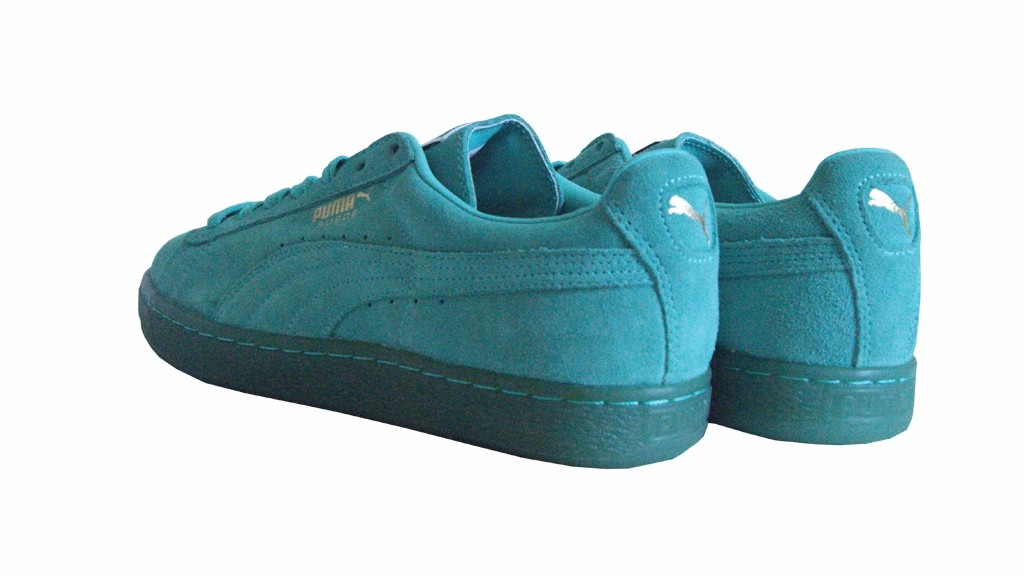 puma suede verde agua puma suede verde agua