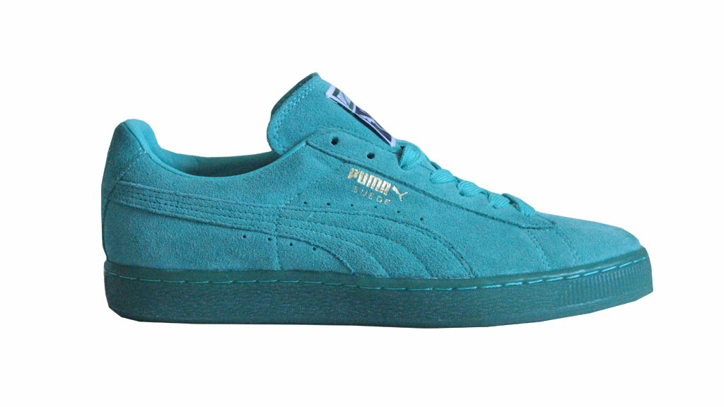 puma suede verde agua puma suede verde agua