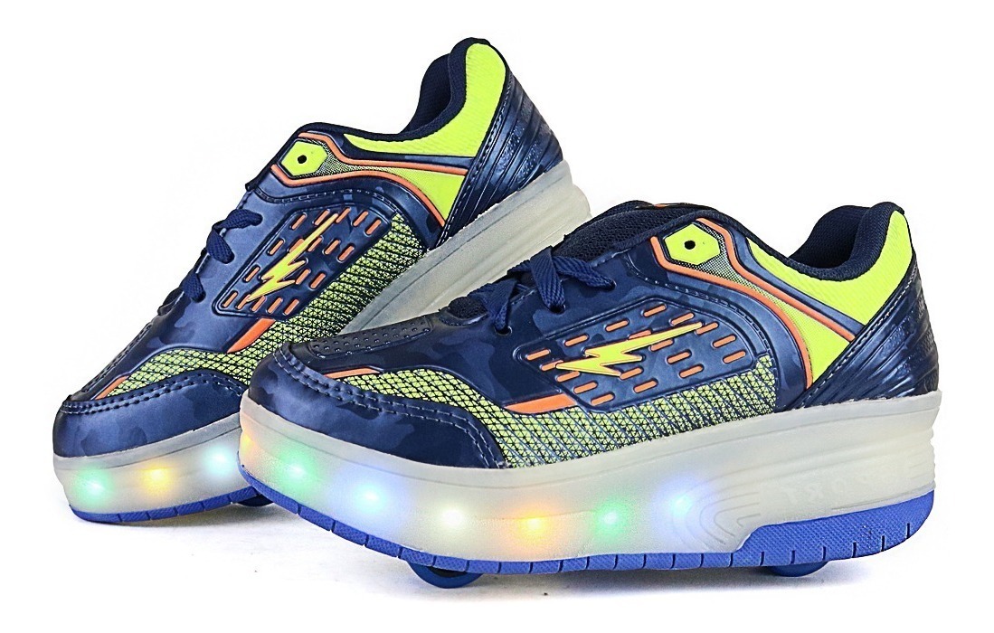 tenis de led masculino mercado livre