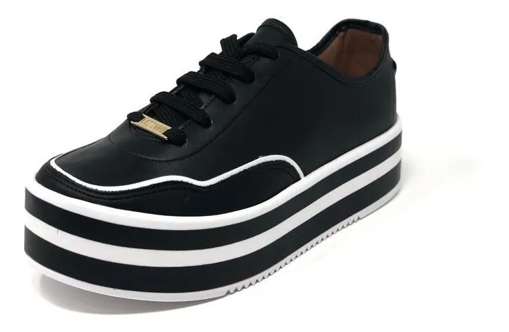 tenis vizzano sola alta flatform