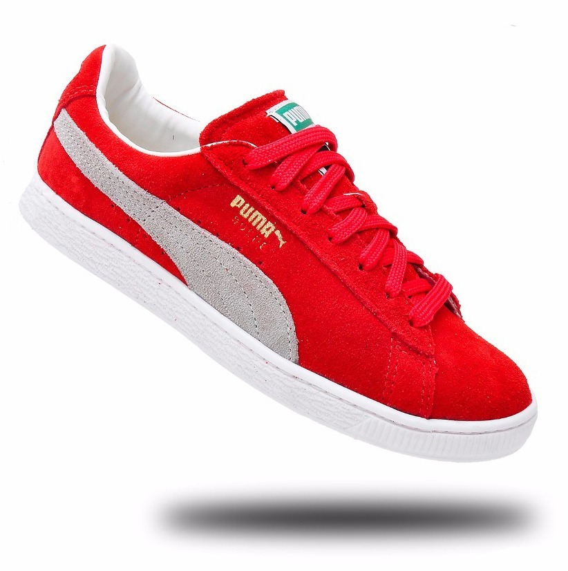 tenis puma com cadarço grosso