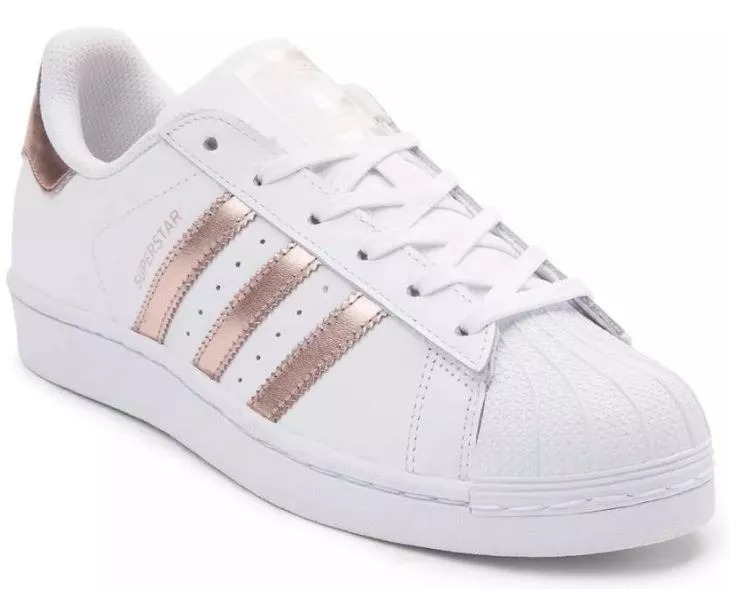 superstar adidas rose gold