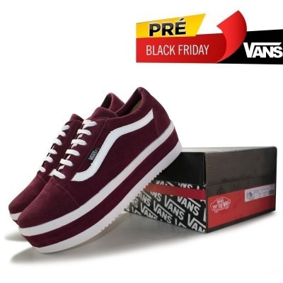 tenis vans feminino salto