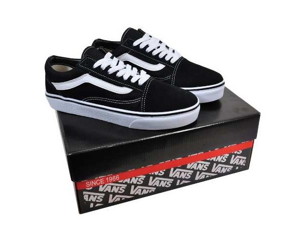 tenis vans old skool é confortavel