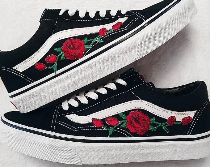 vans de rosas