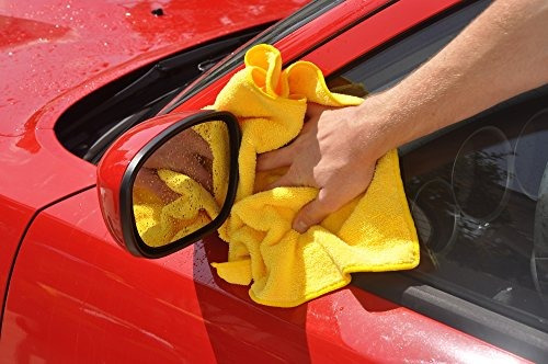 Kirkland Signature 713160 Ultra Plush Microfiber Towels 36 Pack Yellow
