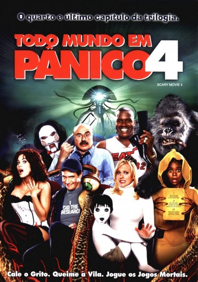 Todo Mundo Em Panico Assistir Todo Mundo Em Pânico 4 - Dvd - Anna Faris - Jessica Mcleod - R$ 15,00