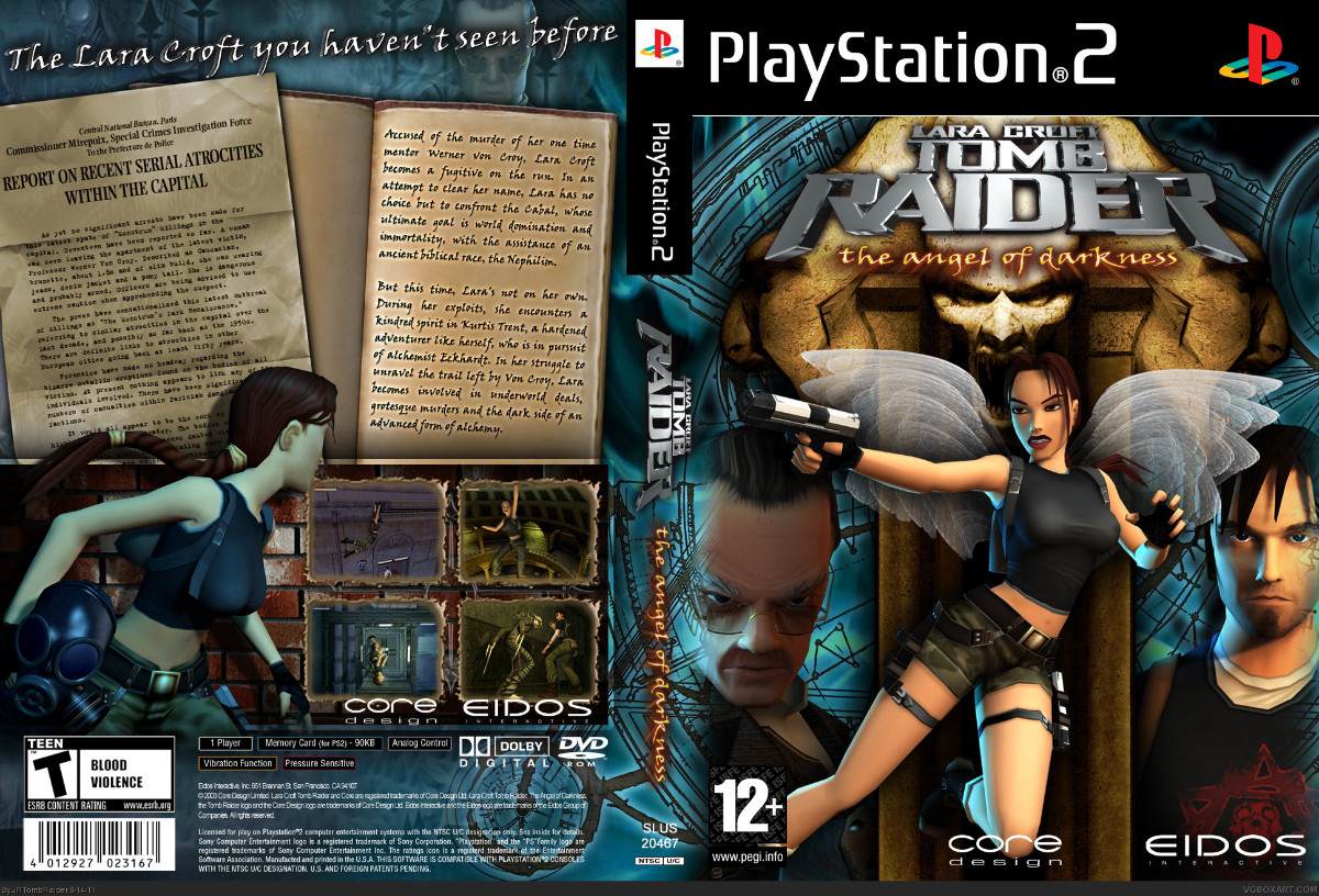 tomb raider angel of darkness for ps2 tomb raider angel of darkness for ps2