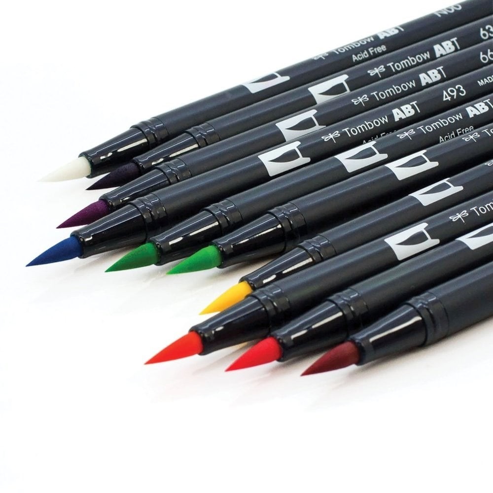 Tombow Dual Brush Pen Set 96 - $ 4,289.00 en Mercado Libre