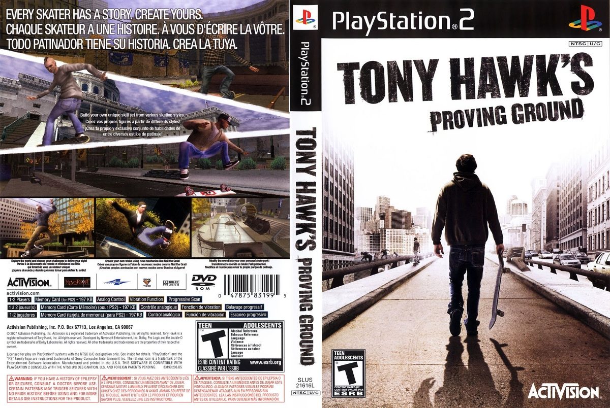 tony hawk ps2 tony hawk ps2