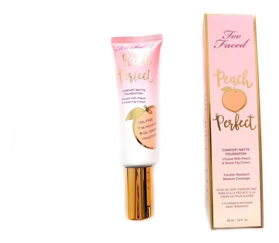 too faced peach perfect foundation