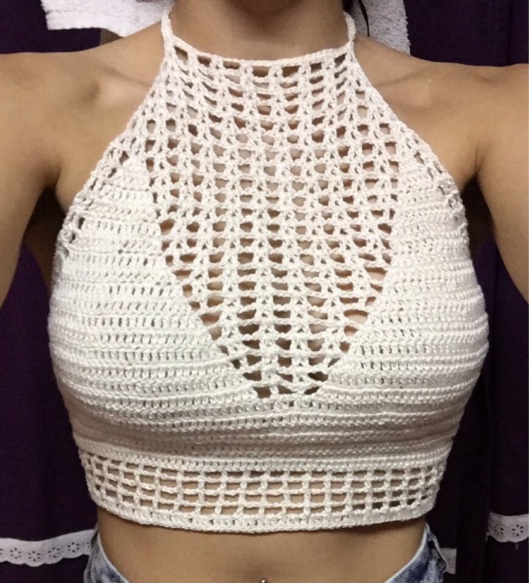 Top En Crochet - $ 1.000,00 en Mercado Libre