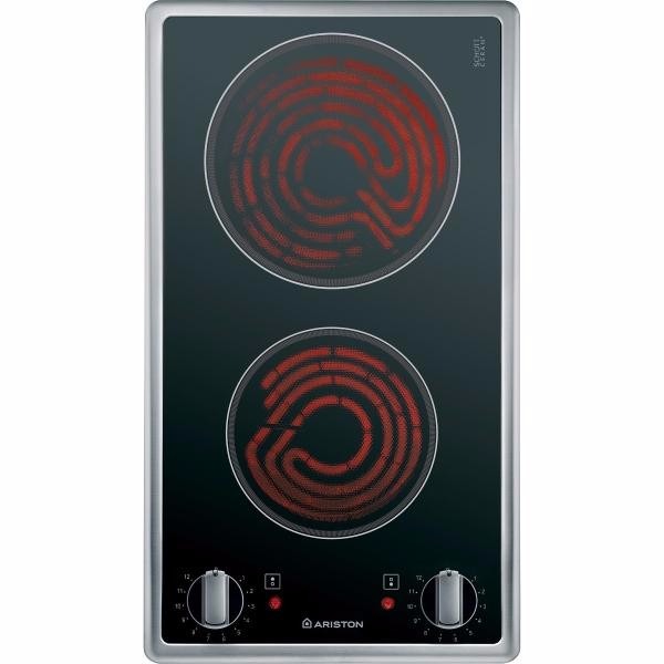 Tope Cocina Empotrar Electrico 2 Hornilla Vitroce Ariston 30 Bs