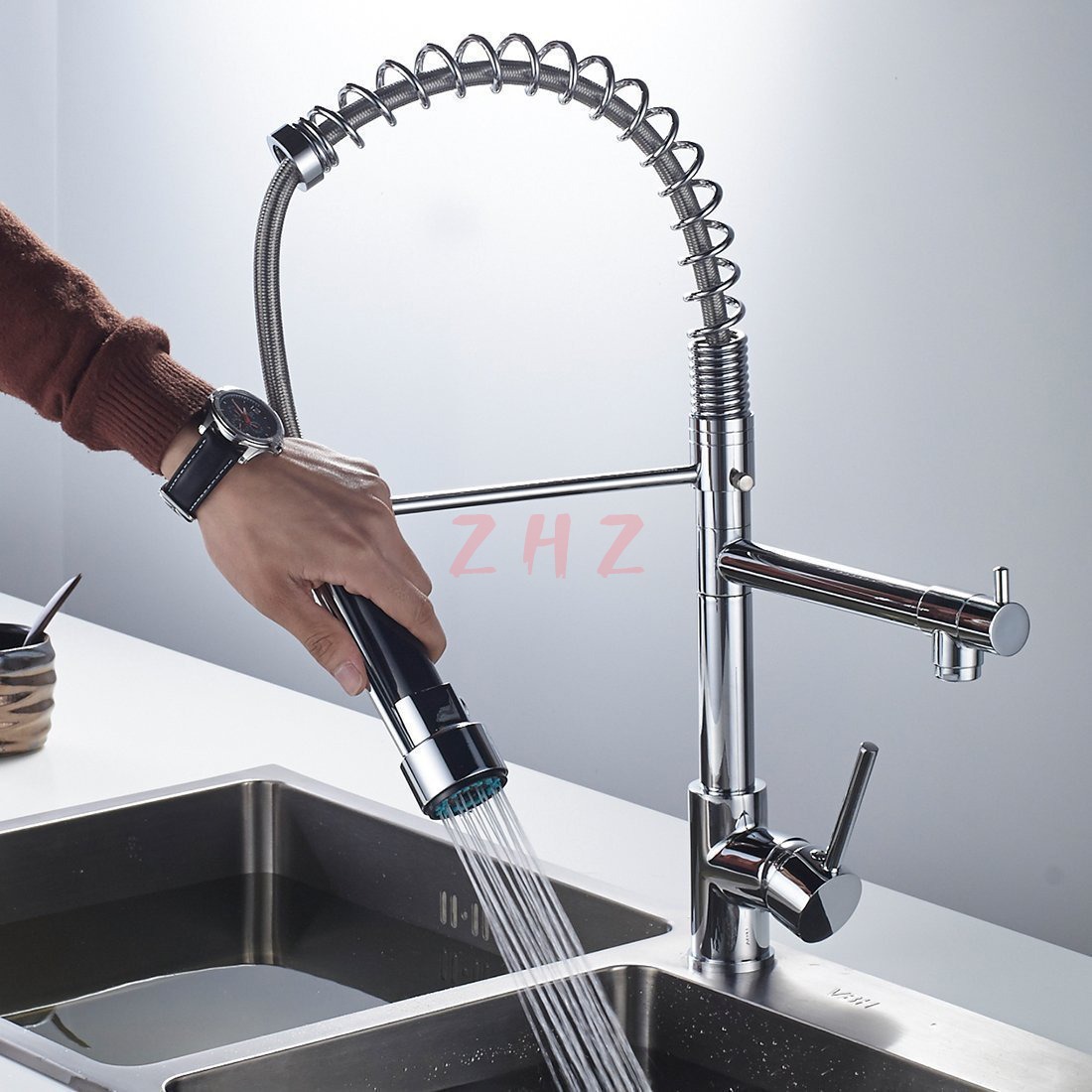Torneira Cozinha Gourmet Monocomando Com Spray Extensor 1 R 369 Torneira Cozinha Gourmet Monocomando Com Spray Extensor 1 R 369