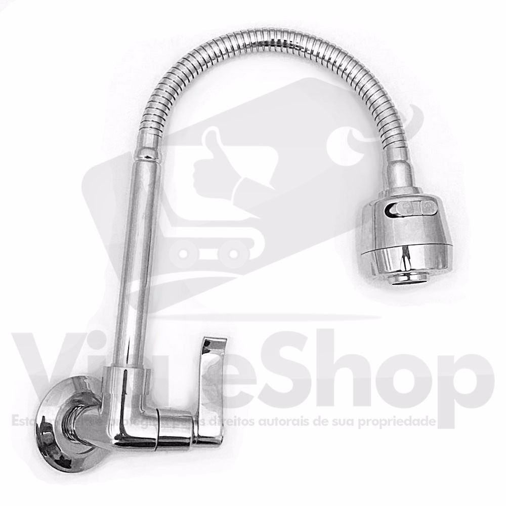 Torneira Gourmet Flex Vel Cozinha Parede 1 4volta Jato Duplo R 63 Torneira Gourmet Flex Vel Cozinha Parede 1 4volta Jato Duplo R 63