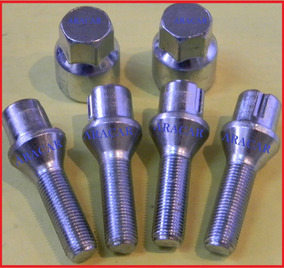 Tornillos de rueda antirrobo