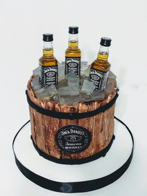 Torta Barril Whisky Jack Daniels Con Hielos100 Comestible - roblox personalizada hielo comestible torta de cumplea#U00f1os