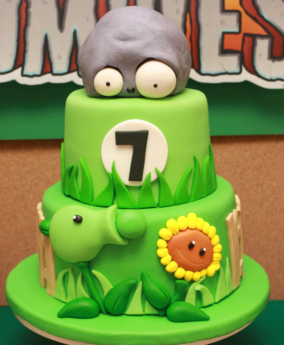Planys Vs Zombies Cakes Planys Vs Zombies Cakes