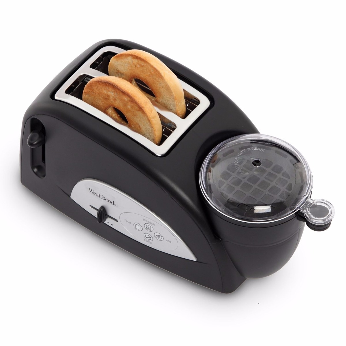 Tostador De Pão De Hambúrguer Tostadora De Pan West Bend Tem500w Desayunos Huevos Op4 - $ 1,645.00 en