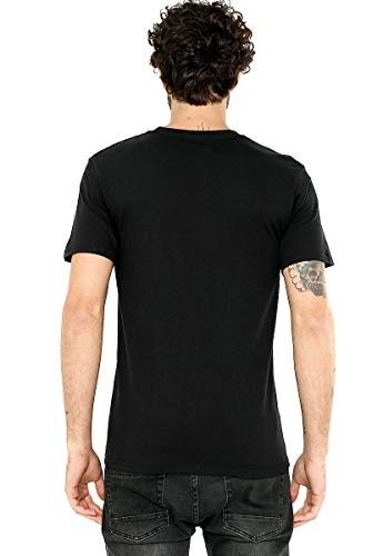 playera negra hombre